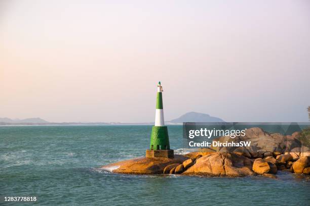 barra da lagoa beach, florianópolis, santa catarina, brazil. - florianópolis stock pictures, royalty-free photos & images