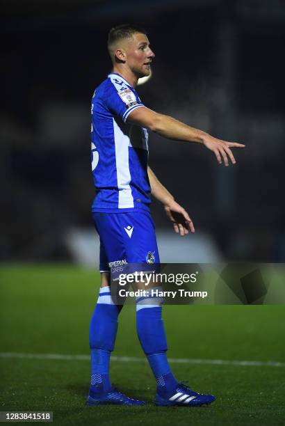 Alfie Kilgour of Bristol Rovers during the Sky Bet League One match between Bristol Rovers and Peterborough United at the Memorial Stadium on...