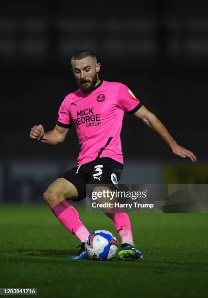 Dan Butler of Peterborough United during the Sky Bet League One match between Bristol Rovers and Peterborough United at the Memorial Stadium on...