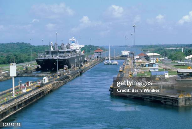 panama canal - panama canal and cruise stock pictures, royalty-free photos & images