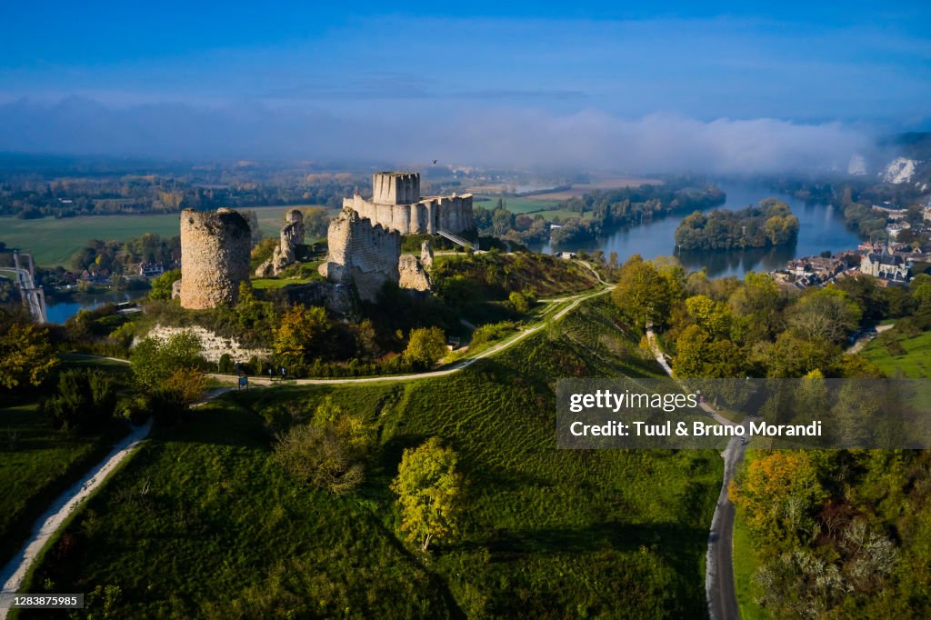 France, Eure, Les Andelys, Château Gaillard