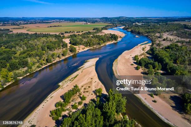 france, nièvre, nature reserve of the loire valley, pouilly-sur-loire - ロワール渓谷 ストックフォトと画像