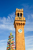 Top of Murano clock tower Torre dell'Orologio