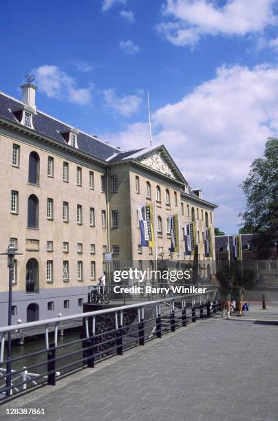 scheepvaart museum, netherlands maritime museum - scheepvaart stock pictures, royalty-free photos & images