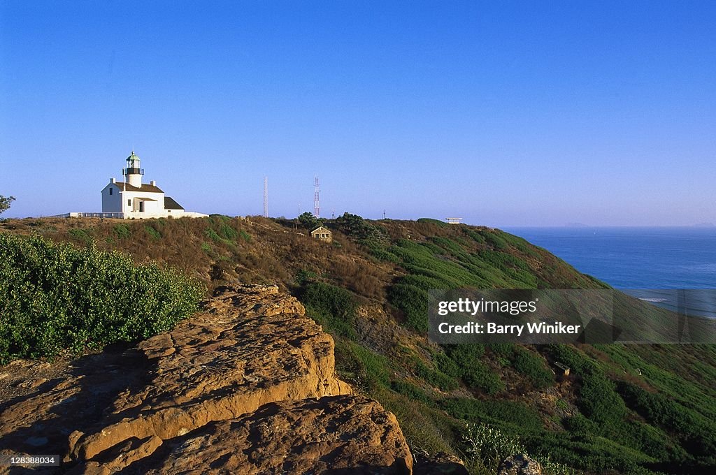 CA, San Diego, Pt. Loma lighthouse, 1854