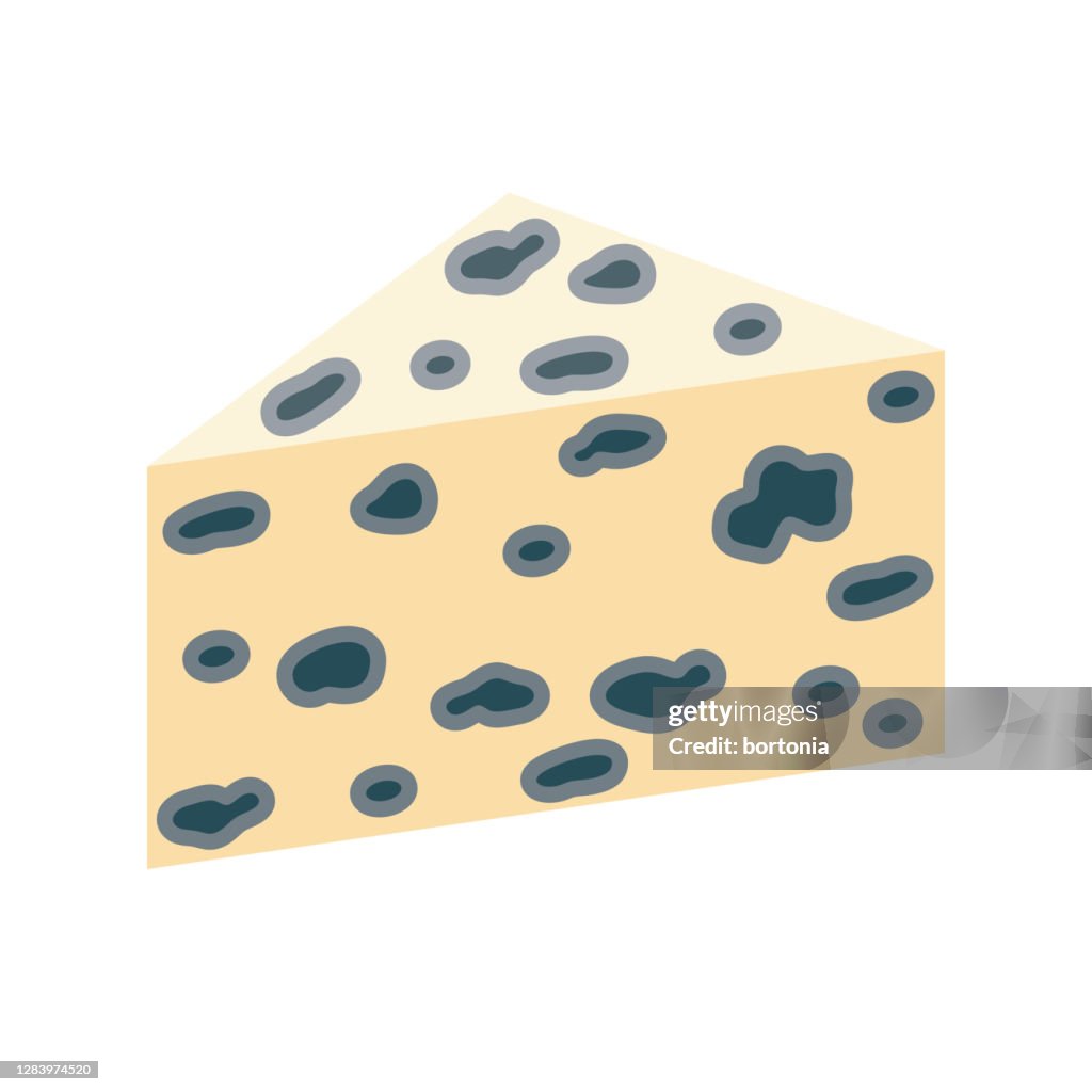 Gorgonzola Icon on Transparent Background