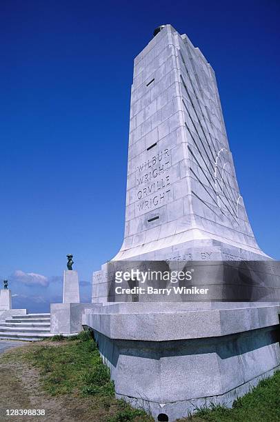 wright brothers national memorial - wright brothers stock pictures, royalty-free photos & images