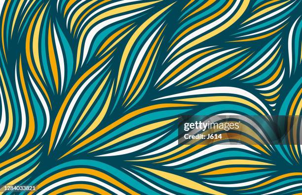 abstrakter flow-doodle-hintergrund - verheddert stock-grafiken, -clipart, -cartoons und -symbole