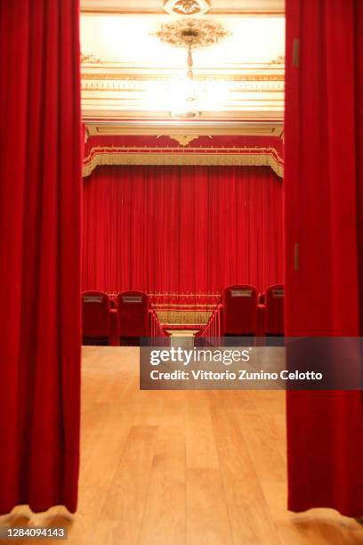 General view of Teatro Alla Scala on November 05, 2020 in Milan, Italy.