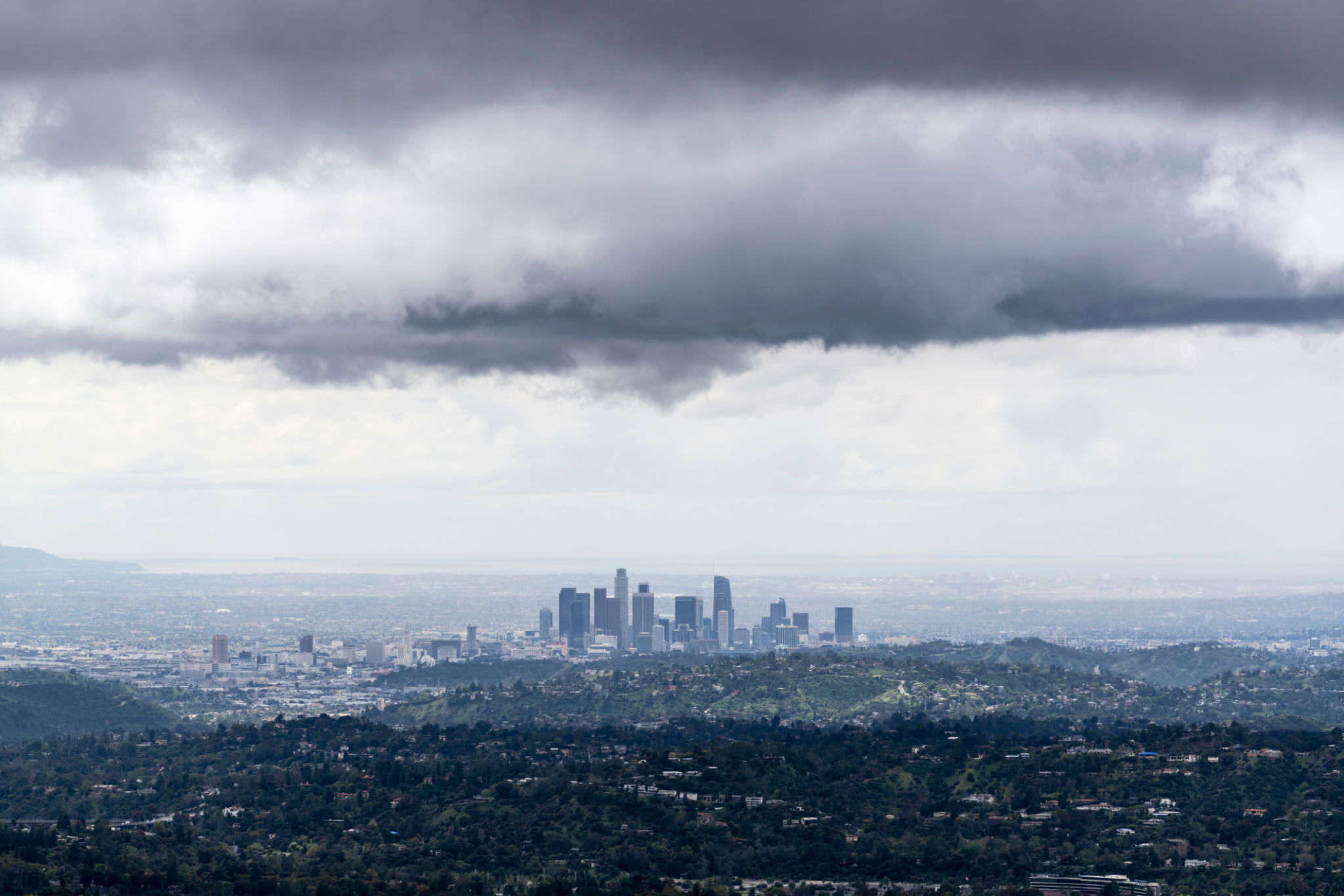 los angeles rain
