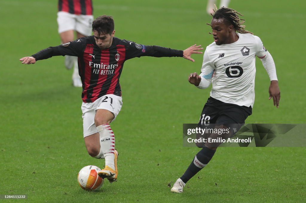 AC Milan v LOSC Lille: Group H - UEFA Europa League