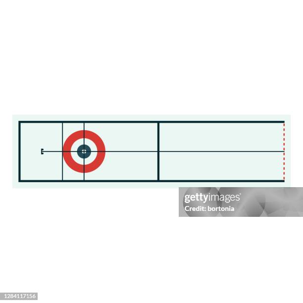 curling-blatt-symbol auf transparentem hintergrund - curling for sport stock-grafiken, -clipart, -cartoons und -symbole