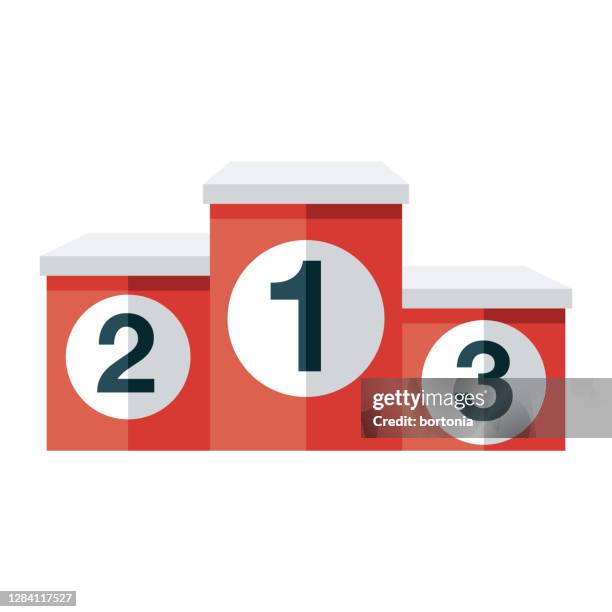 podium-symbol auf transparentem hintergrund - siegerpodest stock-grafiken, -clipart, -cartoons und -symbole