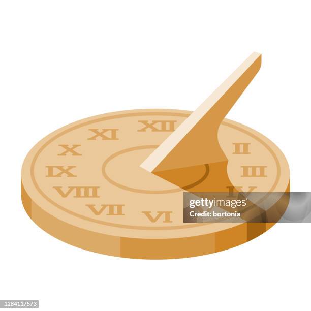ilustraciones, imágenes clip art, dibujos animados e iconos de stock de icono de reloj de sol sobre fondo transparente - reloj de sol