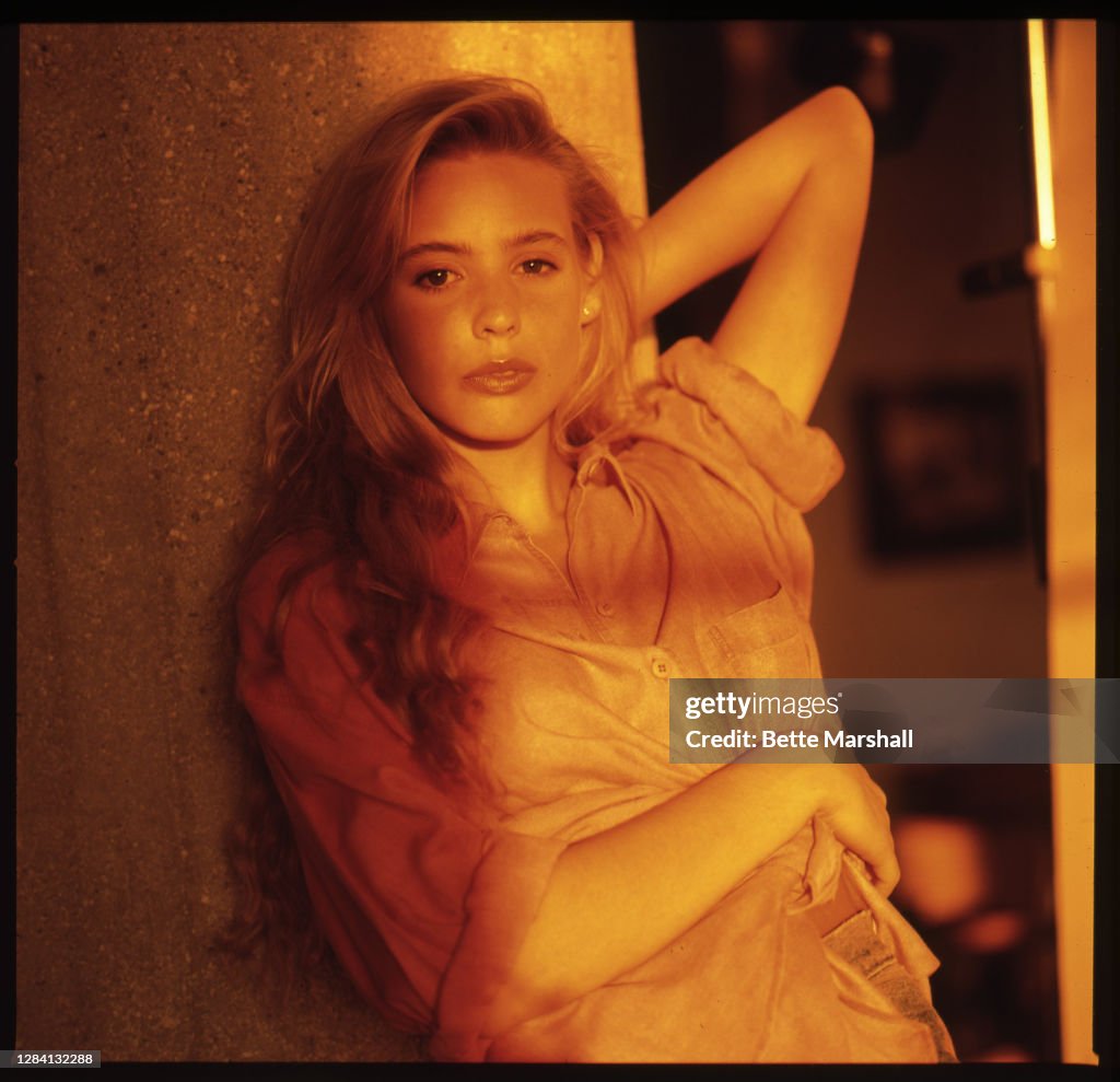 Actress Olivia D Abo Is Photographed In 1989 In New York City News