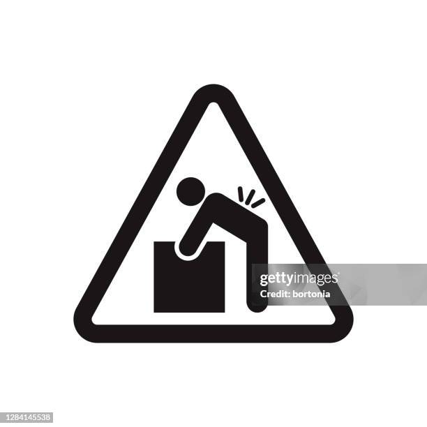 icon auf transparentem hintergrund nicht heben - warnsymbol stock-grafiken, -clipart, -cartoons und -symbole