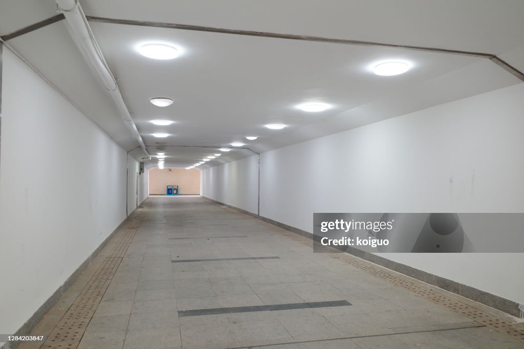Unnderground Path Bright Underground Walkway High-Res Stock Photo - Getty Images