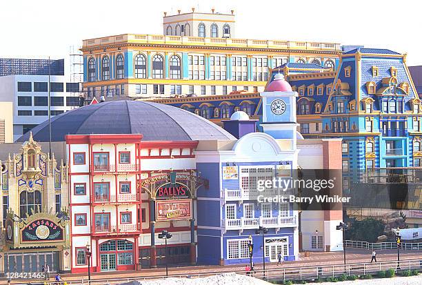 casinos in atlantic city, nj - atlantic city stock pictures, royalty-free photos & images