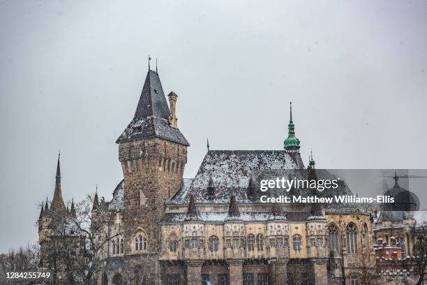 Vajdahunyad Castle, Budapest, Hungary, Europe.