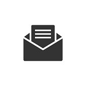 Envelope email icon.
