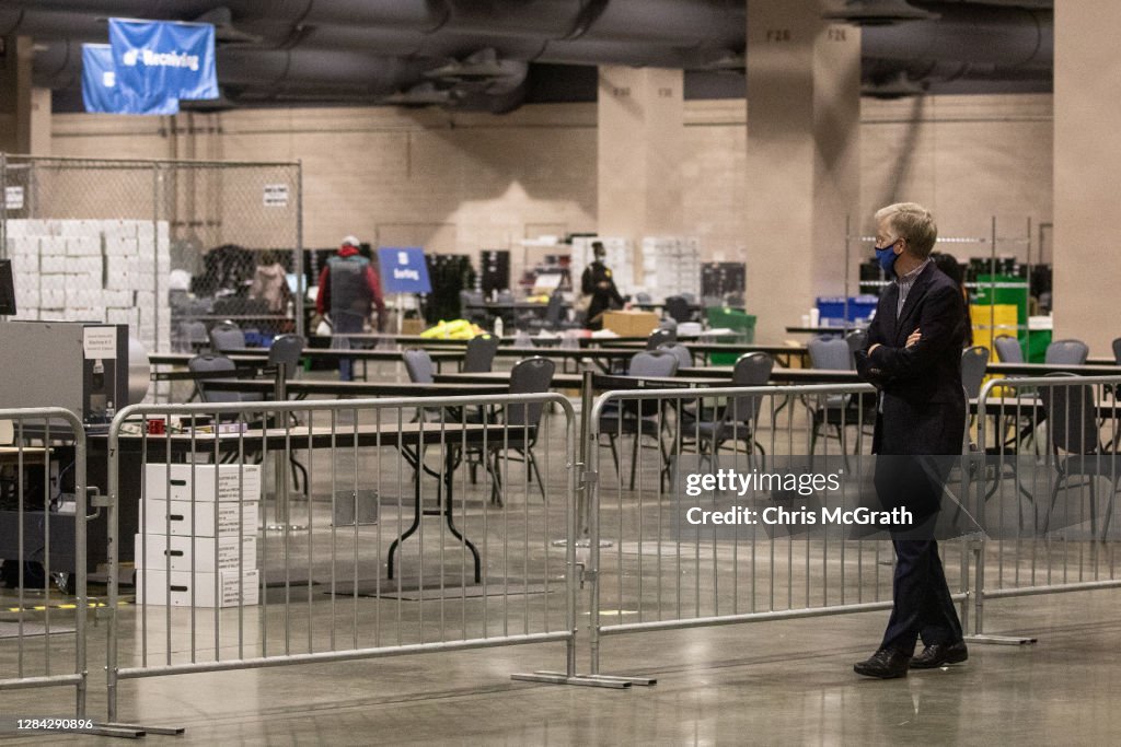 Mail-In Ballot Counting Continues In Philadelphia