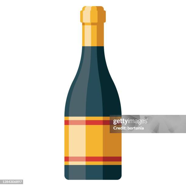 prosecco icon on transparent background - prosecco stock illustrations