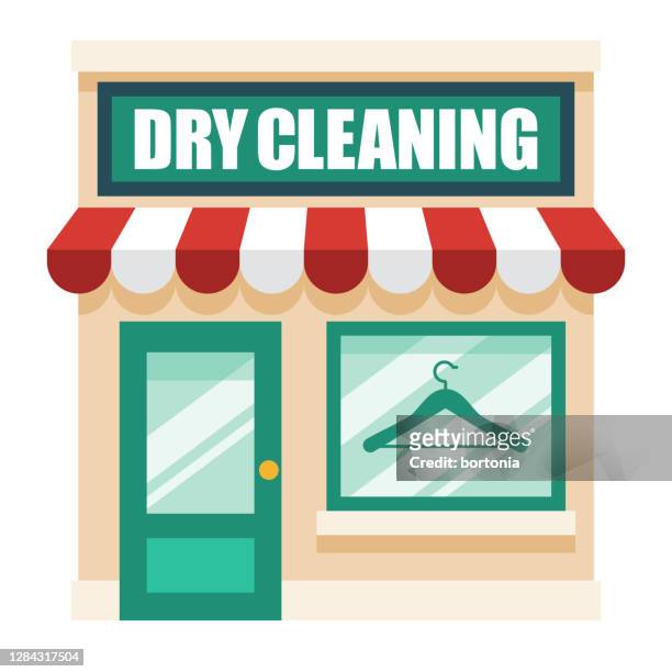 dry cleaning on transparent background - dry cleaned stock illustrations