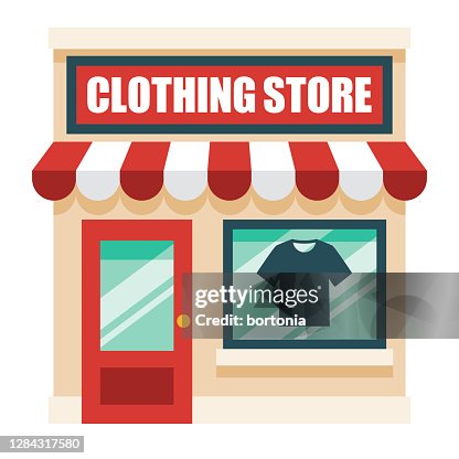 Clothing Store On Transparent Background High-Res Vector Graphic - Getty  Images