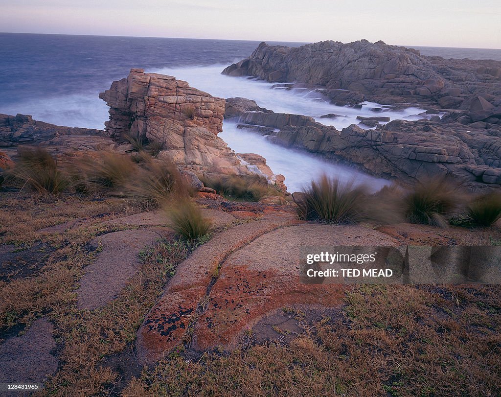 Coastline on kangaroo island, south australia