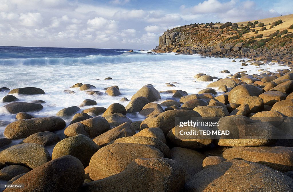 Coastline on kangaroo island, south australia