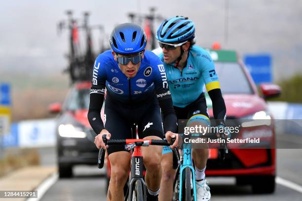 Gino Mader of Switzerland and NTT Pro Cycling Team / Ion Izagirre Insausti of Spain and Astana Pro Team / Breakaway / during the 75th Tour of Spain...