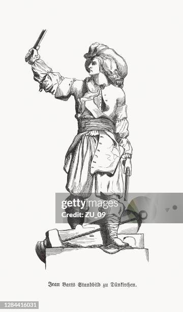 讓·巴特(1650-1702),法國私人,木雕,出版於1893年 - nord 幅插畫檔、美工圖案、卡通及圖標