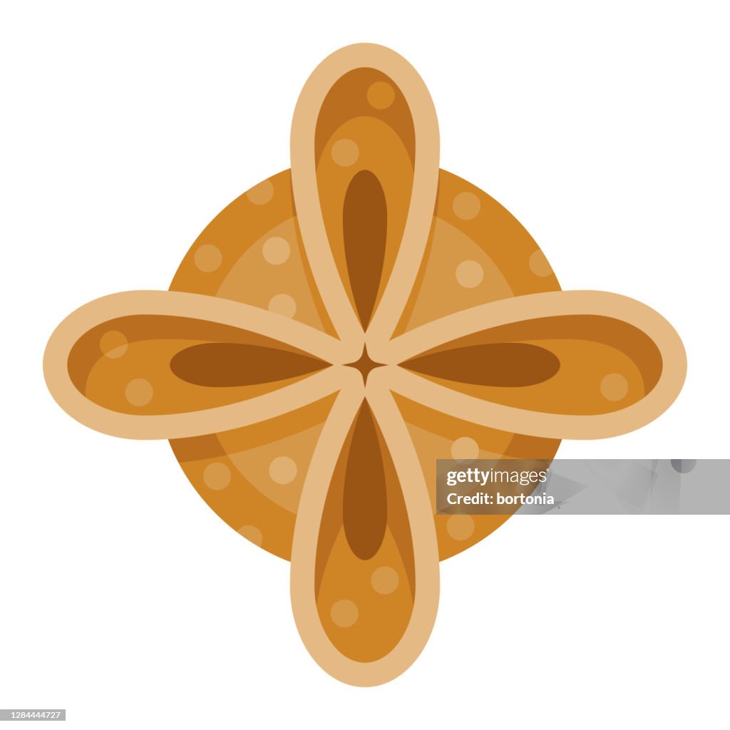 Pictogram Crab Rangoon op transparante achtergrond