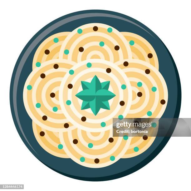 fettuccine alfredo icon on transparent background - alfredo stock illustrations