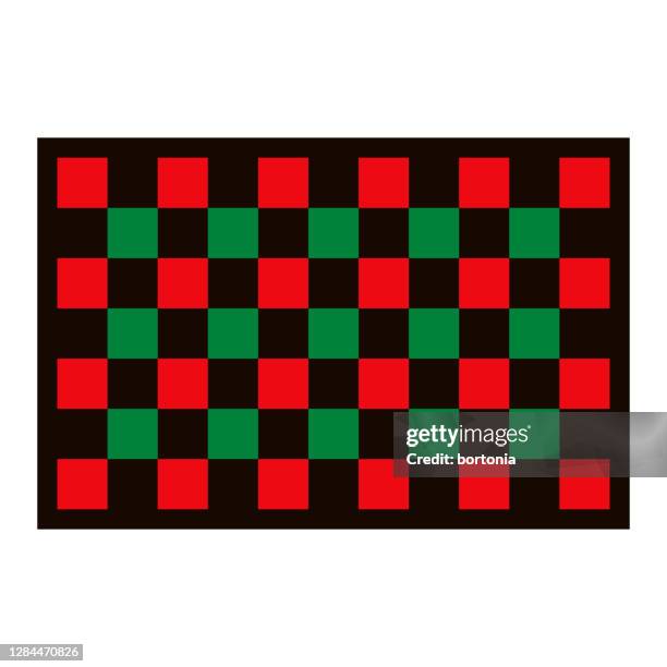 mkeka kwanzaa icon on transparent background - holiday table setting stock illustrations