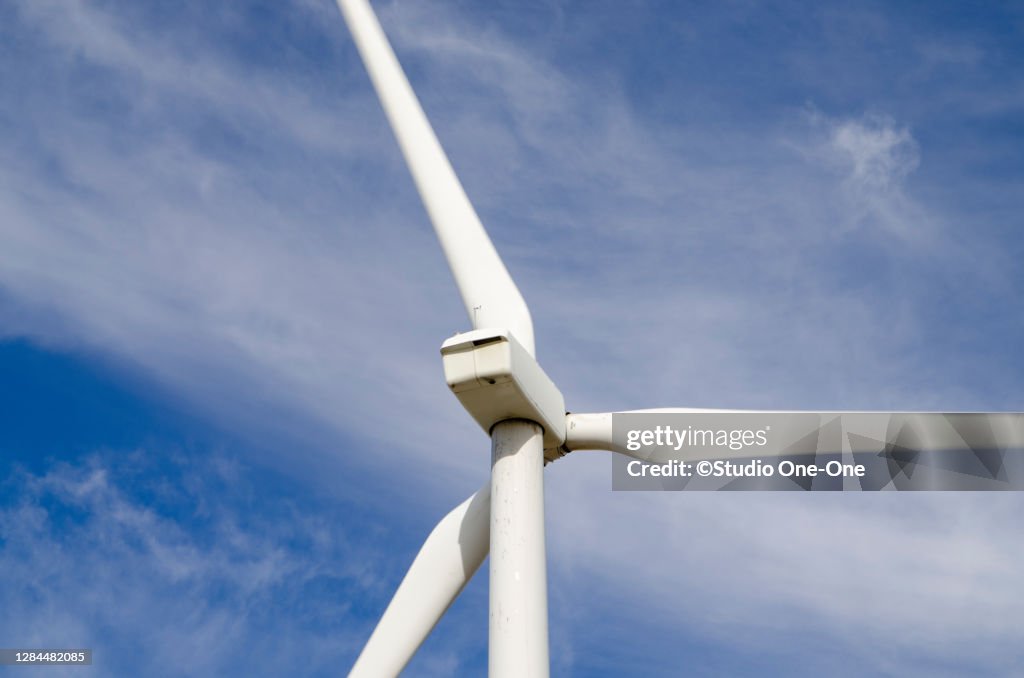 Close up of Wind Turbine