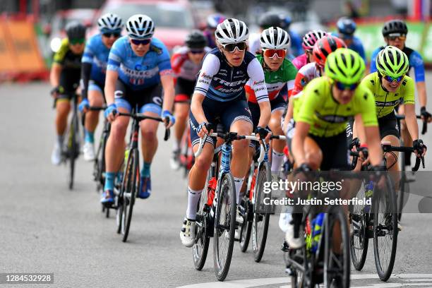 Ellen Dijk of The Netherlands and Trek- Segafredo / Elisa Longo Borghini of Italy and Trek- Segafredo / during the 6th Ceratizit Challenge by La...