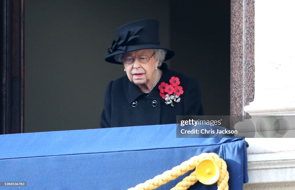 National Service Of Remembrance At The Cenotaph