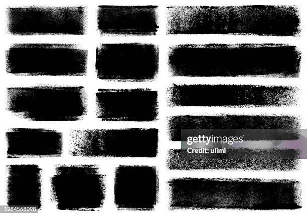 grunge design elements - rectangle stock illustrations