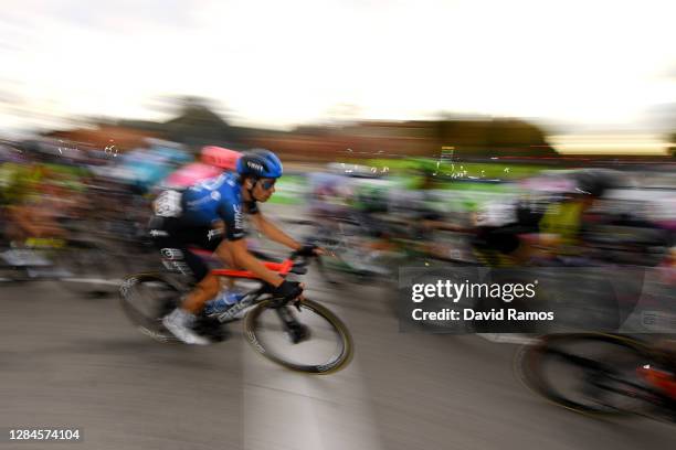 Gino Mader of Switzerland and NTT Pro Cycling Team / Atocha Station / Madrid City / Landscape / during the 75th Tour of Spain 2020, Stage 18 a...