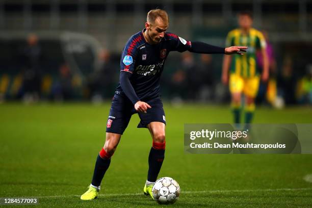 Vaclav Cerny of FC Twente in action during the Dutch Eredivisie match between ADO Den Haag and FC Twente at Cars Jeans Stadion on November 07, 2020...