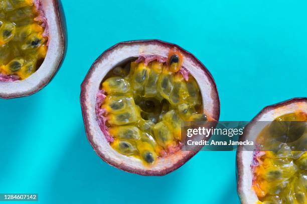 passion fruit - passionfruit stock pictures, royalty-free photos & images