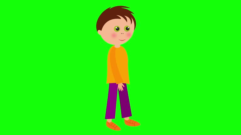 Boy Split Animation 202 Child Walking Animation Stock Videos, Footage, & 4K Video Clips ...