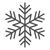 Snowflake solid icon, New Year concept, frozen winter flake symbol on white background, Snowflake icon in glyph style for mobile concept and web design. Vector graphics.