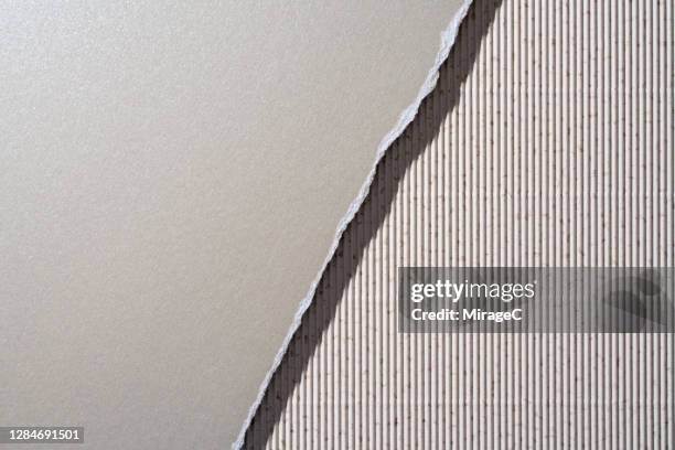 layered torn color paper - halved stock pictures, royalty-free photos & images
