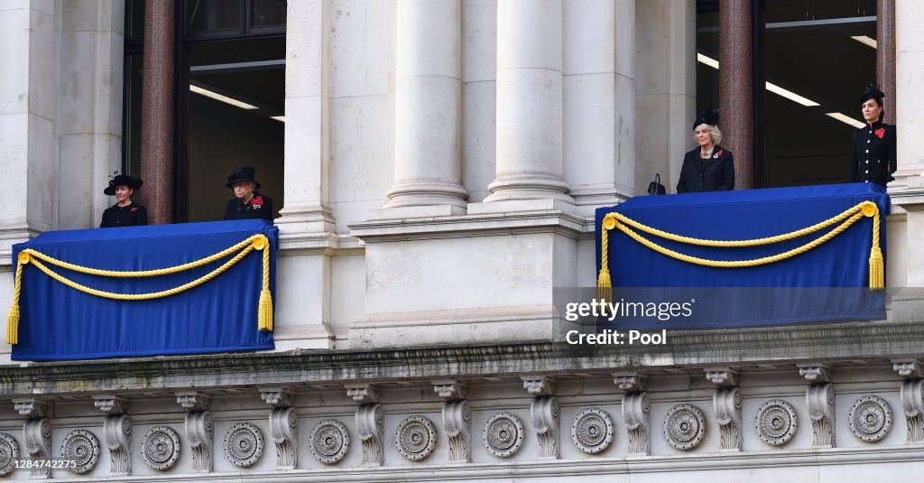 National Service Of Remembrance At The Cenotaph