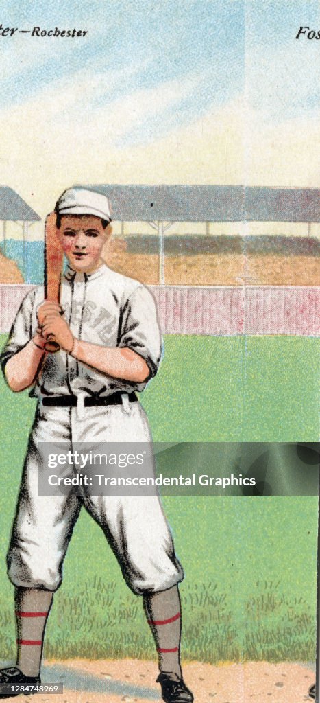 Cigarette Card Of Eddie Foster