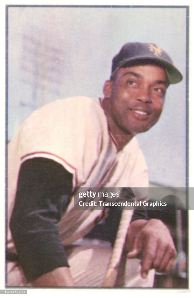 Baseball Card Of Monte Irvin