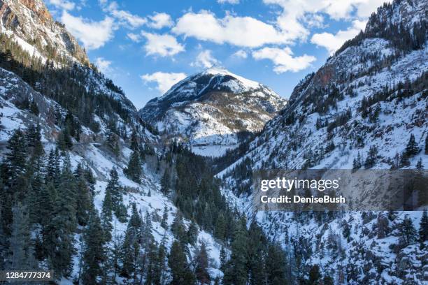 mount abram - ouray colorado stock-fotos und bilder