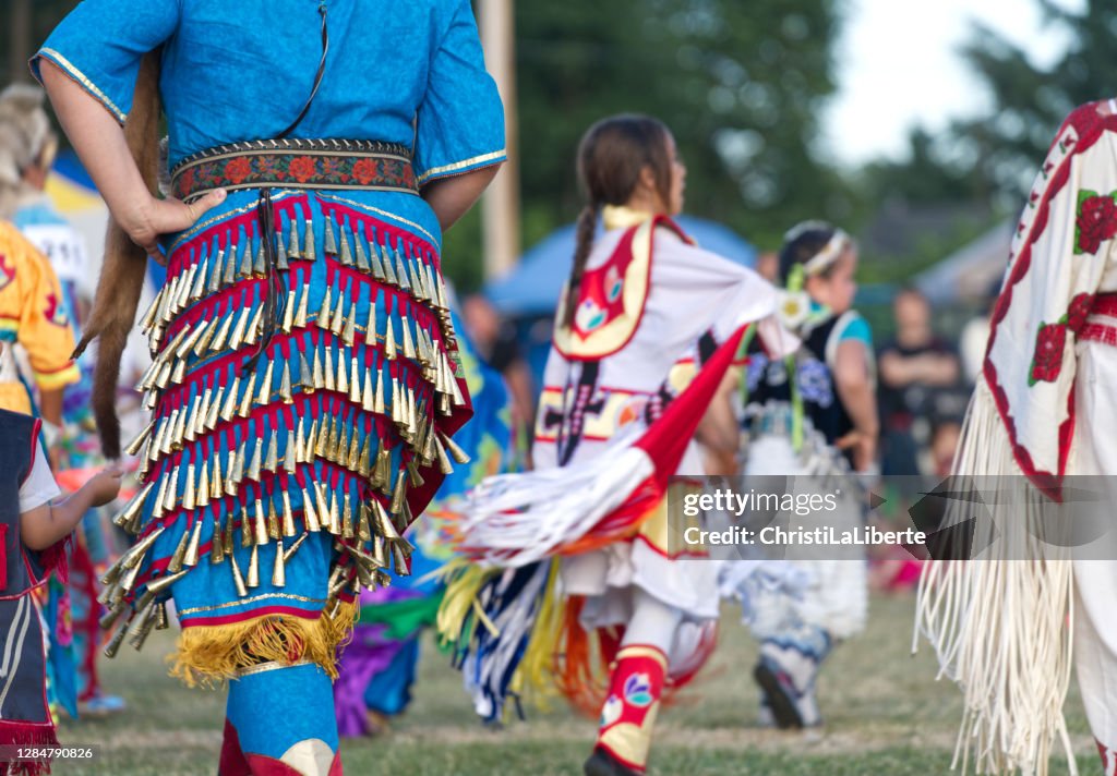 Colourful and intricate regalia